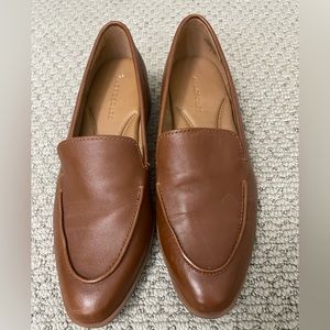 Brown leather Aerosoles Genuine leather loafers